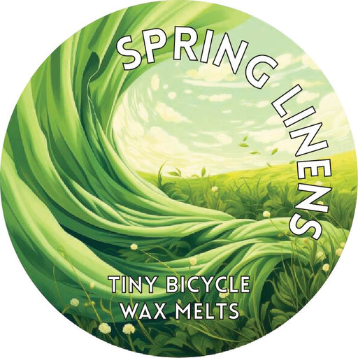 Tiny Bicycle Spring Linens Segment Wax Melt - Something Different Gift Shop
