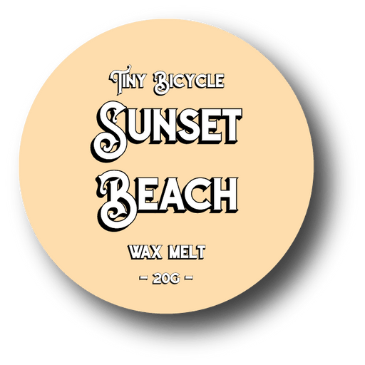Tiny Bicycle Sunset Beach Mini Wax Melt - Something Different Gift Shop