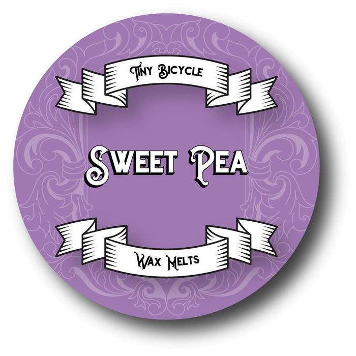 Tiny Bicycle Sweet Pea Segment Wax Melt - Something Different Gift Shop