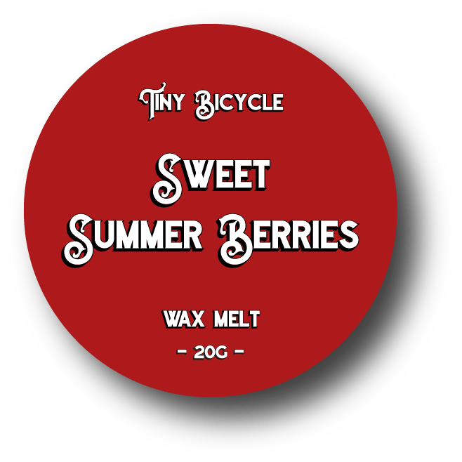 Tiny Bicycle Sweet Summer Berries Mini Wax Melt - Something Different Gift Shop