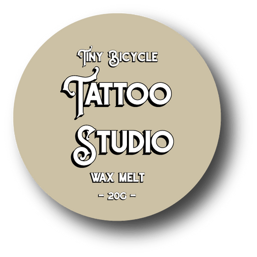 Tiny Bicycle Tattoo Studio Mini Wax Melt - Something Different Gift Shop