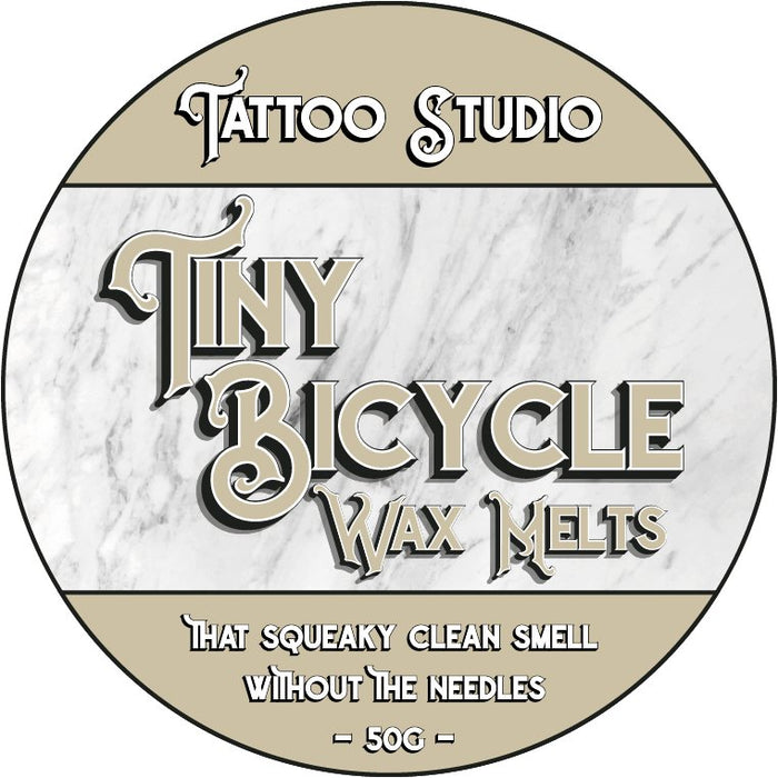 Tiny Bicycle Tattoo Studio Segment Wax Melt - Something Different Gift Shop