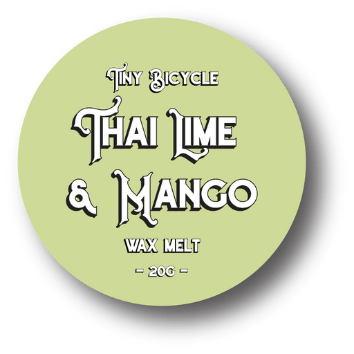 Tiny Bicycle Thai Lime & Mango Mini Wax Melt - Something Different Gift Shop
