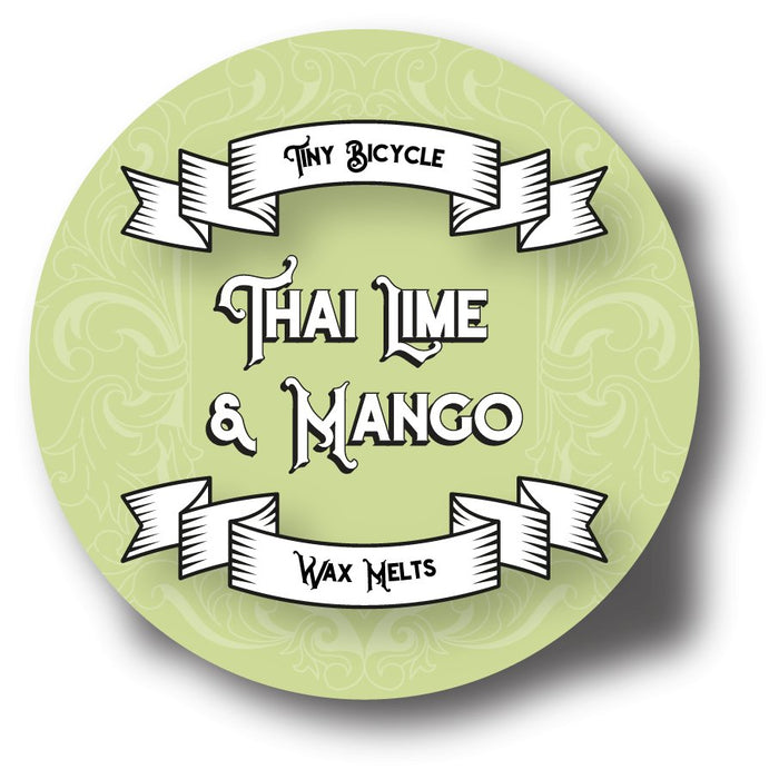 Tiny Bicycle Thai Lime & Mango Segment Wax Melt - Something Different Gift Shop