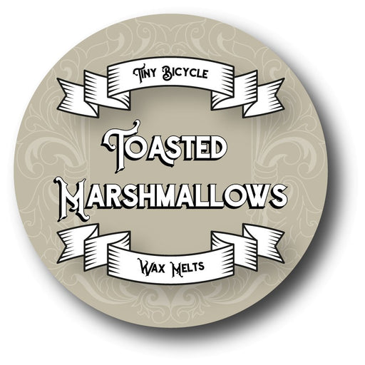 Tiny Bicycle Toasted Marshallows Segment Wax Melt - Something Different Gift Shop