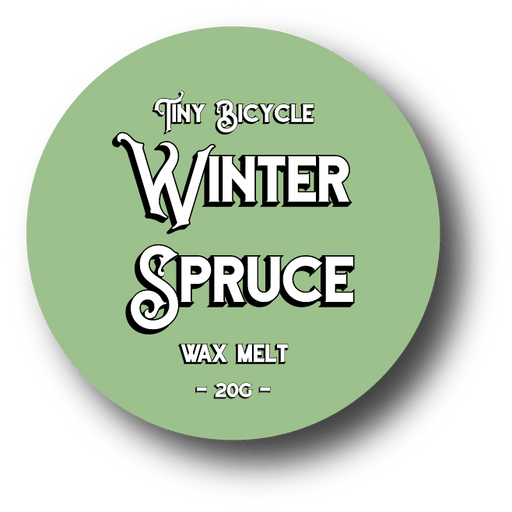 Tiny Bicycle Winter Spruce Mini Wax Melt - Something Different Gift Shop