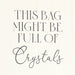 Tote Bag - Full Of Crystals - Something Different Gift Shop