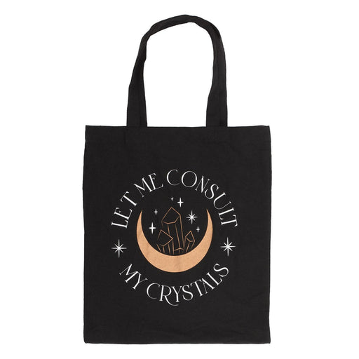 Tote Bag - Let Me Consult My Crystals - Something Different Gift Shop