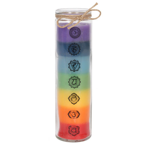 Tube Chakra Candle - Something Different Gift Shop