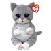 Ty Beanie Bellies - Morgan Grey Cat Medium - Something Different Gift Shop