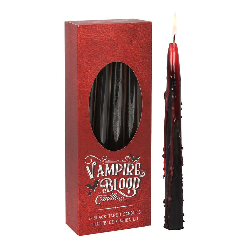 Vampire Blood Taper Candles - 8 Pack - Something Different Gift Shop