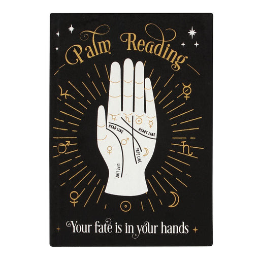 Velvet A5 Notebook - Palm Reading - Something Different Gift Shop