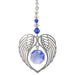 Wild Things Angel Wing Heart - Sapphire - Something Different Gift Shop