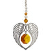 Wild Things Angel Wing Heart - Topaz - Something Different Gift Shop