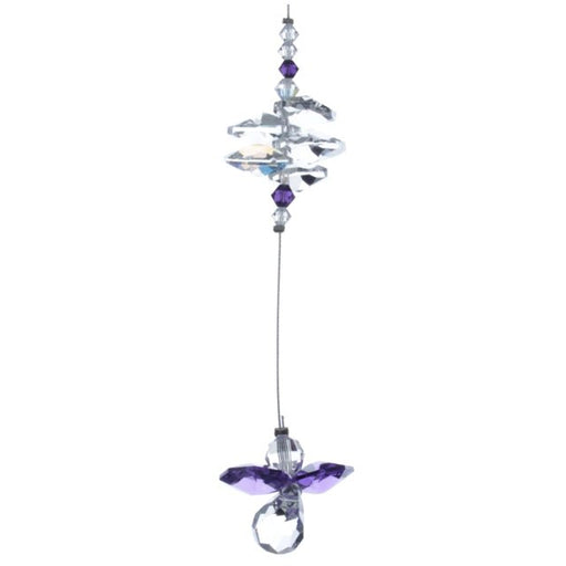 Wild Things Cascade Guardian Angel - Amethyst - Something Different Gift Shop