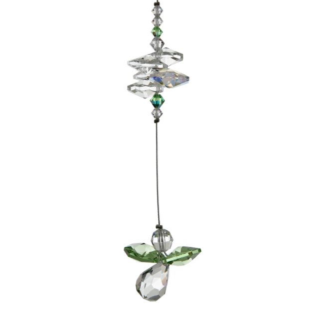Wild Things Cascade Guardian Angel - Peridot - Something Different Gift Shop