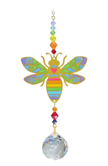 Wild Things Crystal Dreams - Bee Rainbow - Something Different Gift Shop
