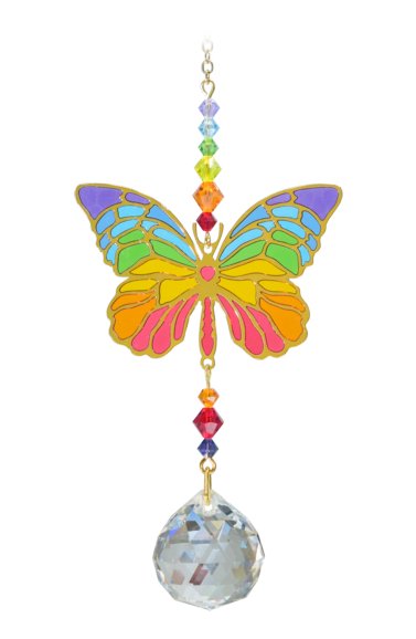 Wild Things Crystal Dreams - Butterfly Rainbow - Something Different Gift Shop