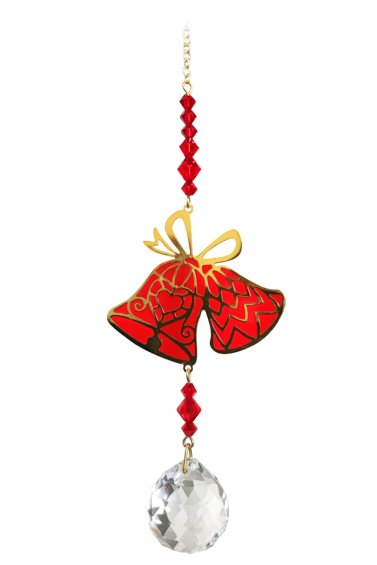 Wild Things Crystal Dreams - Christmas Bells Red - Something Different Gift Shop