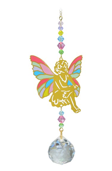 Wild Things Crystal Dreams - Sitting Fairy Confetti - Something Different Gift Shop