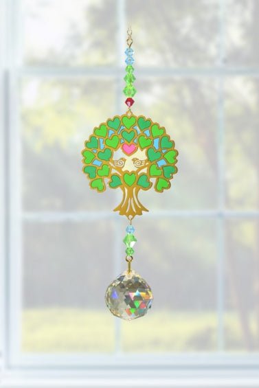 Wild Things Crystal Dreams - Tree Of Life Green - Something Different Gift Shop
