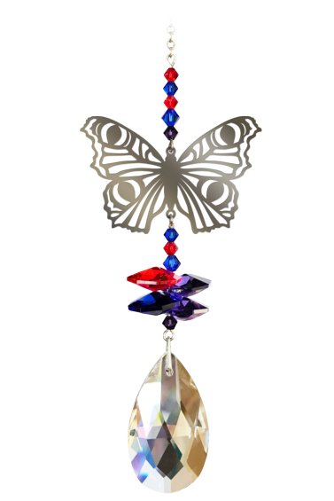 Wild Things Crystal Fantasy Small - Butterfly Peacock - Something Different Gift Shop