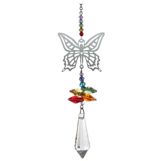 Wild Things Crystal Fantasy Small - Butterfly Rainbow - Something Different Gift Shop
