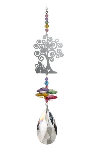 Wild Things Crystal Fantasy Small - Cats Under The Tree Confetti - Something Different Gift Shop