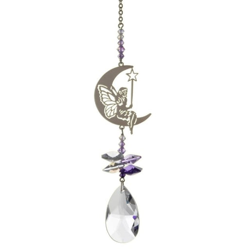 Wild Things Crystal Fantasy Small - Fairy with Wand Purple - Something Different Gift Shop