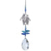 Wild Things Crystal Fantasy Small - Penguins Royal Blue - Something Different Gift Shop