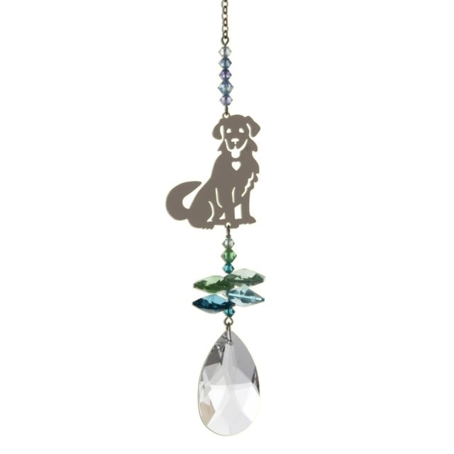 Wild Things Crystal Fantasy Small - Puppy Green - Something Different Gift Shop