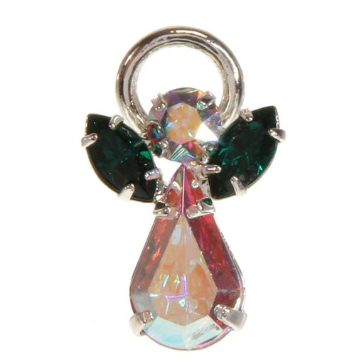 Wild Things Guardian Angel Pin - Emerald - Something Different Gift Shop