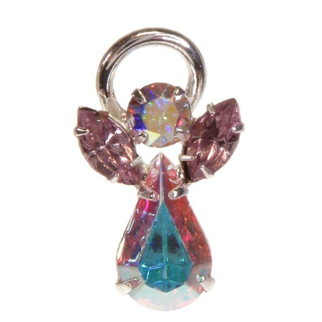 Wild Things Guardian Angel Pin - Light Amethyst - Something Different Gift Shop