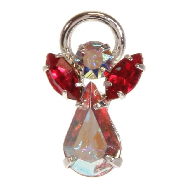 Wild Things Guardian Angel Pin - Ruby - Something Different Gift Shop