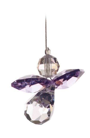 Wild Things Guardian Angel Small - Light Amethyst - Something Different Gift Shop