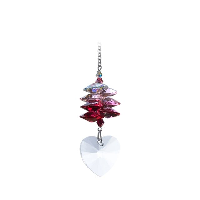 Wild Things Medium Rose Cascade Heart - Something Different Gift Shop