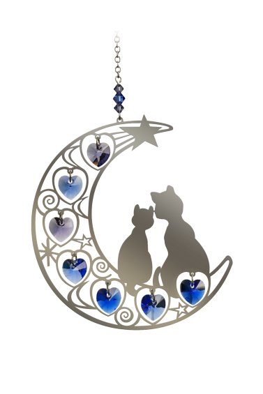 Wild Things Pure Radiance - Two Cats Moon Moonlight - Something Different Gift Shop