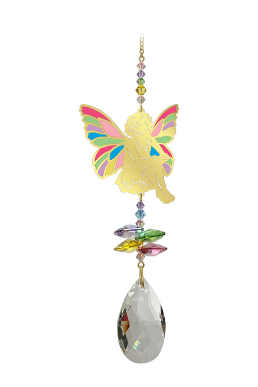 Wild Things Window Jewels - Sitting Fairy Confetti - Something Different Gift Shop
