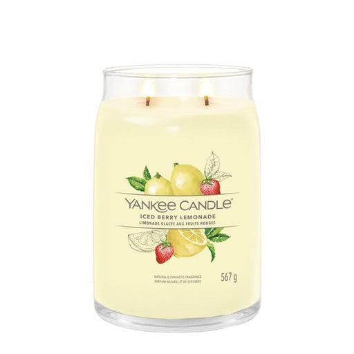 Yankee Candle Signature Large Jar Candle - Ice Berry Lemonade - Something Different Gift Shop