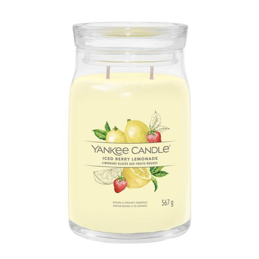 Yankee Candle Signature Large Jar Candle - Ice Berry Lemonade - Something Different Gift Shop