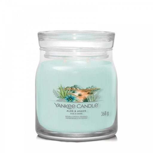 Yankee Candle Signature Medium Jar Candle - Aloe & Agave - Something Different Gift Shop