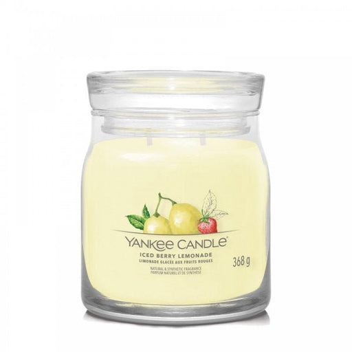 Yankee Candle Signature Medium Jar Candle - Iced Berry Lemonade - Something Different Gift Shop
